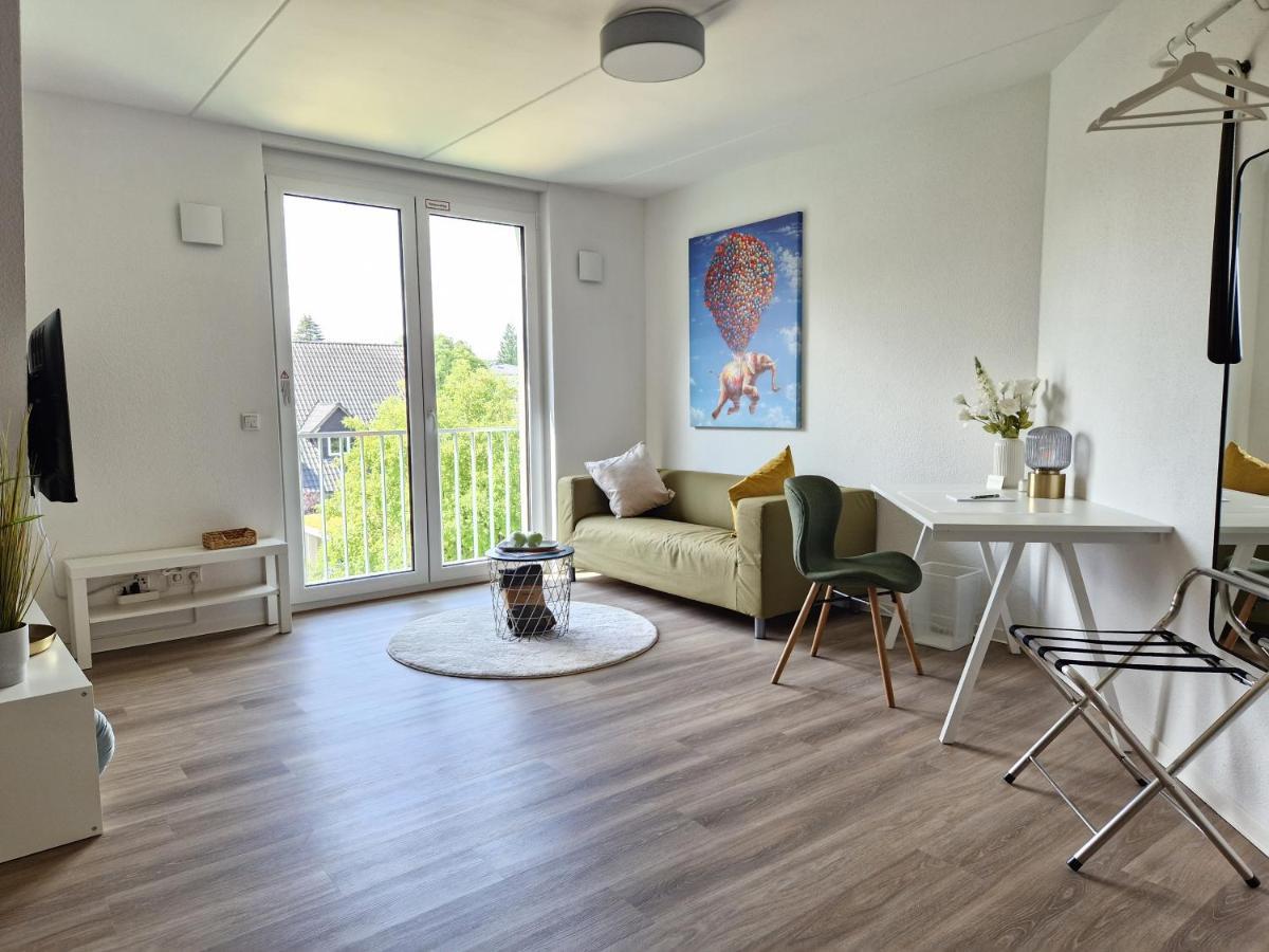 Modern-Living Stadt-Appartement Mitte Bielefeld Eksteriør billede